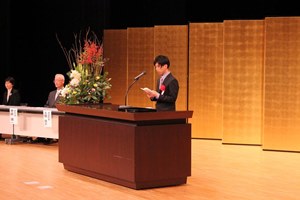 新成人者代表発表