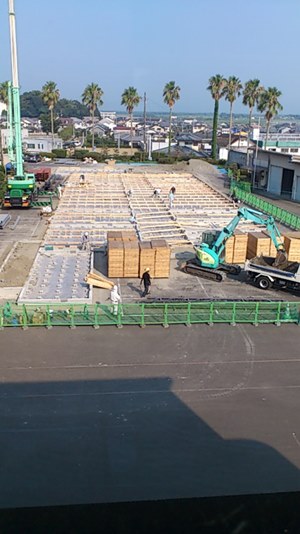 順調に工事中