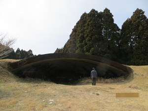 掩体豪1（北側から）