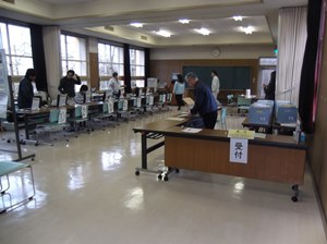 新田公民館会場