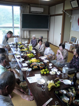 湯風呂地区の敬老会