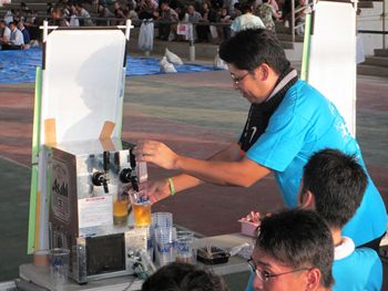新富町若者連絡協議会ビール販売