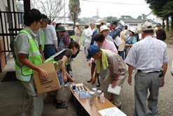 新富町防災訓練